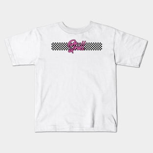 Race Flag Design - Lance Stroll Kids T-Shirt